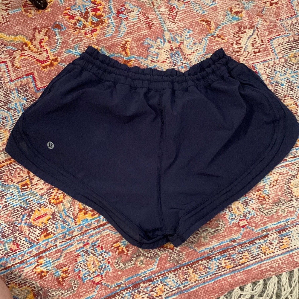 Navy blue Lululemon shorts